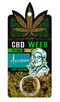 Euphoria CBD kanapių žiedai „Gold Avicenna Outdoor“, 0,7 g