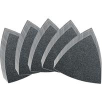 Fein trikampių šlifavimo lapų rinkinys, 80 mm, 50 vnt. (K60–K240)