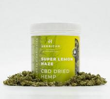 Herbican CBD kanapių žiedai Super Lemon Haze, 5 g–100 g