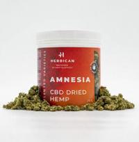 Herbican CBD kanapių žiedai „Amnesia“ – 5–100 g