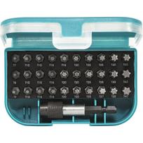Sukimo antgalių rinkinys Makita P-73352, Torx, 31 vnt.