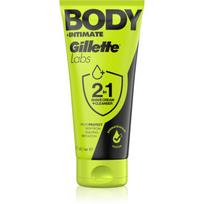 Gillette Labs Body + Intimate skutimosi putos „Du viename“ 177 ml