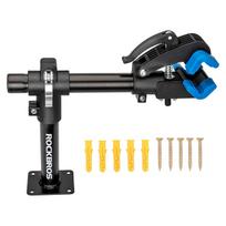 Rockbros 27210002001 dviračių remonto stovas su greito atleidimo mechanizmais, juodas