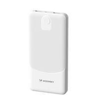 Wozinsky Wpower WPBBK-3 10000 mAh 10W išorinė baterija, 2x USB-A 2A, balta