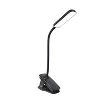 Wozinsky VT-01 Mini LED skaitymo lempa su spaustuku ir 80 cm USB-C laidu, juoda