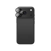 AmazingThing Titan Vision Lens safyro stiklo kameros objektyvų apsauga, skirta iPhone 18 Pro / 18 Pro Max – spalva: juoda