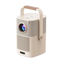 Yaber T2 Plus GTV 1080p 450 ANSI multimedijos projektorius su baterija, Google TV, JBL ir Dolby Audio, smėlio spalvos