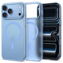 Tech-Protect MagZero MagSafe dėklas, skirtas iPhone 17 Pro Max / 18 Pro Max, matinis šviesiai mėlynas