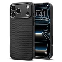 Spigen Liquid Air dėklas, skirtas iPhone 18 Pro / 17 Pro – spalva: matinė juoda