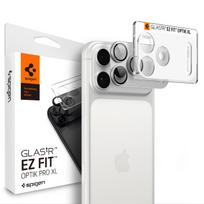 Spigen Optik Pro XL GLAS.TR EZ FIT grūdintas stiklas, skirtas iPhone 18 Pro, sidabrinis