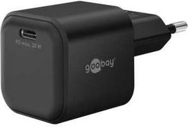 Įkroviklis Goobay Szybka kroviklis USB-C PD GaN Nano (20 W) juoda
