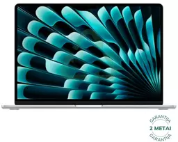 Apple Atnaujintas MacBook Air 2023 Retina 15" - M2 / 8GB / 512GB SSD / Sidabrinis (būklė kaip naujas)