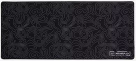 Pelės kilimėlis "LIT Pelės kilimėlis" Juodas Topographic