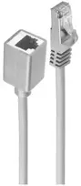 Shiverpeaks RJ45 kompiuterinis kabelis su neapdorotu kabeliu CAT7 1 m pilkas