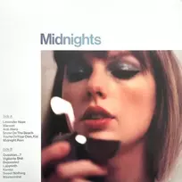 Taylor Swift - Midnights (Mėlyna Translucent Marbled [Moonstone Mėlyna Marbled]) 1LP (vinilinė plokštelė)