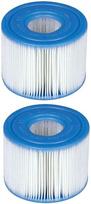 Intex 29001e B00puzw3n2 Purespa Type S1 Easy Set baseino filtro kasetės (12 vnt.) | 2, 1 pakuotė, mėlyna