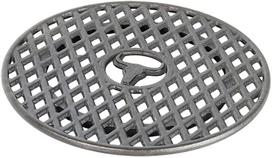 Moesta-bbq 19295 ketaus grotelės Sizzle - Bbq disko priedai - 30 cm skersmens - grotelių įdėklas Plancha/wok Crown