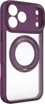 Dėklas X-ONE Dropguard 2S (stand edition) compatible with MagSafe for iPhone 18 Pro / 17 Pro dark cherry