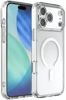 Dėklas X-ONE Dropguard Clear compatible with MagSafe for iPhone 18 Pro Max / 17 Pro Max transparent