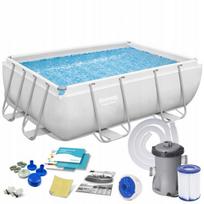 BESTWAY baseinas 56629 282x196x84 su filtro siurbliu