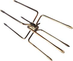 Bbqnovation aukštos kokybės dvipusis nerūdijančio plieno mėsos šakutė - atspari rūdims ir universali, idealiai tinka kaip mėsos spaustukas ir mėsos adatos grilio iešmui
