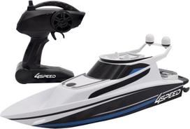 Silverlit 4speed nuotoliniu būdu valdomas greitaeigis kateris - 2.4ghz - baltas ir juodas - 34cm