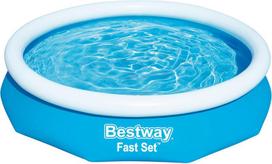 Bestway Fast Set baseinas be siurblio, 305 x 66 cm, mėlynas, apvalus