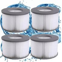 4 vnt. hidromasažinių filtrų pripučiamiems Mspa baseinams, filtruojantis