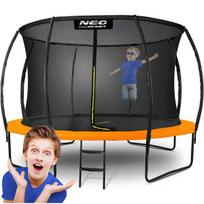 Profiluotas sodo batutas 12 pėdų/374 cm su neo sportu
