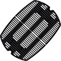 Ketaus kepimo grotelės 7646, skirtos Weber Q300, Q320, Q3000, Q3200 serijoms, 45,2 x 31,75 cm. Ketaus grilio atsarginės dalys, priedai, skirti 7584, 586002, 57060001, 404341 grilio modeliams, 2 vnt.