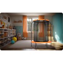 Sodo batutas vaikams 152 cm 5 pėdų neo-sportas