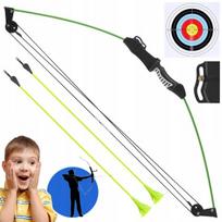 Skriemulinis lankas vaikams Nxg Cb Cadet 4 Set 15lbs +2 strėlės +taikinys, rinkinys