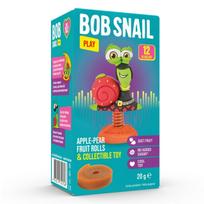 Bob Snail „“ žaislas su obuolių ir kriaušių užkandžiu – 20 g