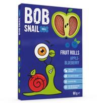 Bob Snail Obuolių ir mėlynių užkandis be pridėto cukraus – 60 g