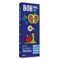 Bob Snail Obuolių ir mėlynių užkandis be pridėto cukraus – 30 g