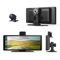 MAXCOM Vibe 1 automobilio multimedijos sistema, juoda, su galinio vaizdo kamera