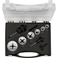 Bimetalinių skylių pjūklų komplektas Makita D-47117 BiM, 9 dalių