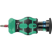 Atsuktuvas su terkšle ir antgaliais Wera Bicycle Set 5, 7 dalių