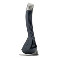 Virtuvės įrankių rinkinys Joseph Joseph Nest Steel su stovu, 5 dalių, antracito/sidabro