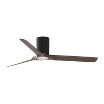 Matinės juodos spalvos/tamsios natūralios spalvos iš metalo lubinis šviestuvas LED Polar – Nova Luce