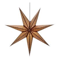 Ruda kalėdinė pakabinama dekoracija Markslöjd Glitter, ilgis 75 cm