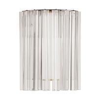 Žalvario spalvos iš stiklo sieninė lempa LED Nol – Nova Luce