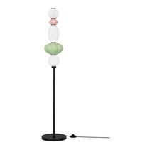 Iš keramikos pastatomas šviestuvas LED su pritemdymo funkcija (aukštis 136,5 cm) su keramikiniu gaubtu/su stiklo gaubtu Oneta – Nova Luce