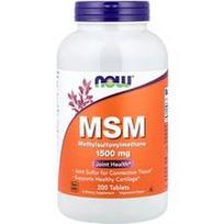 NOW Foods, MSM, 1500 mg, 200 tablečių