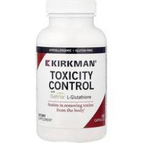 Kirkman Labs, Toksiškumo kontrolė su Setria® L-glutationu, 120 kapsulių