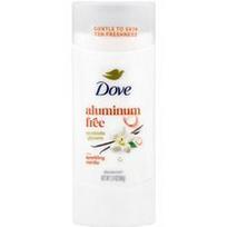 Dove, Dezodorantas be aliuminio, putojančios vanilės kvapas, 68 g