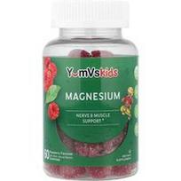 YumVs, Vaikams, magnio guminukai, aviečių skonio, 60 guminukų
