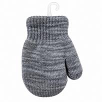BeSNAZZY Dvigubos megztos kumštinės pirštinės R-282DB-Grey/10 cm