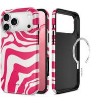 Dėklas Apple iPhone 17 Pro Max / 18 Pro Max telefonui "Tech-Protect Lamano Magsafe Flamingo Bloom"