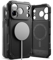 Juodas dėklas Apple iPhone 17 Pro / 18 Pro telefonui "Ringke Rugged Gear Magnetic Magsafe"